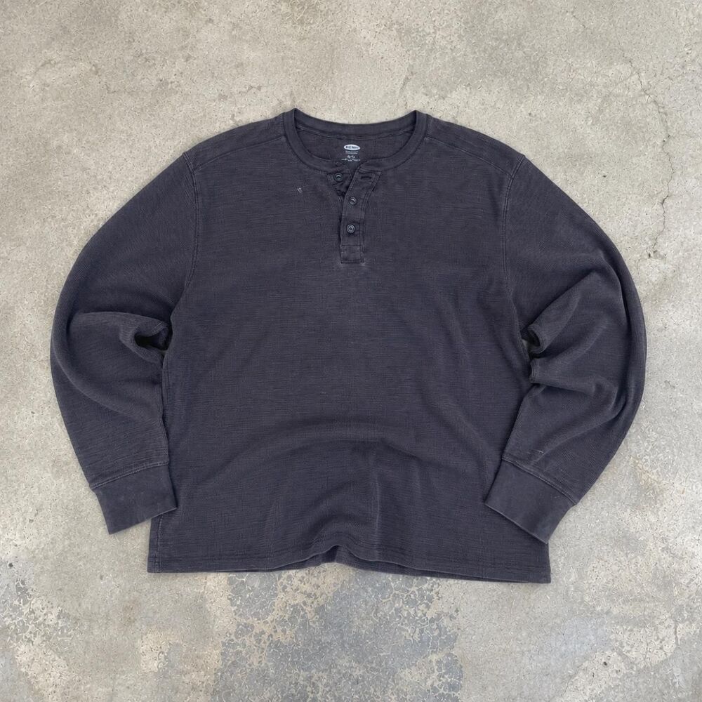 Old-navy Men's Grey and Brown Shirt